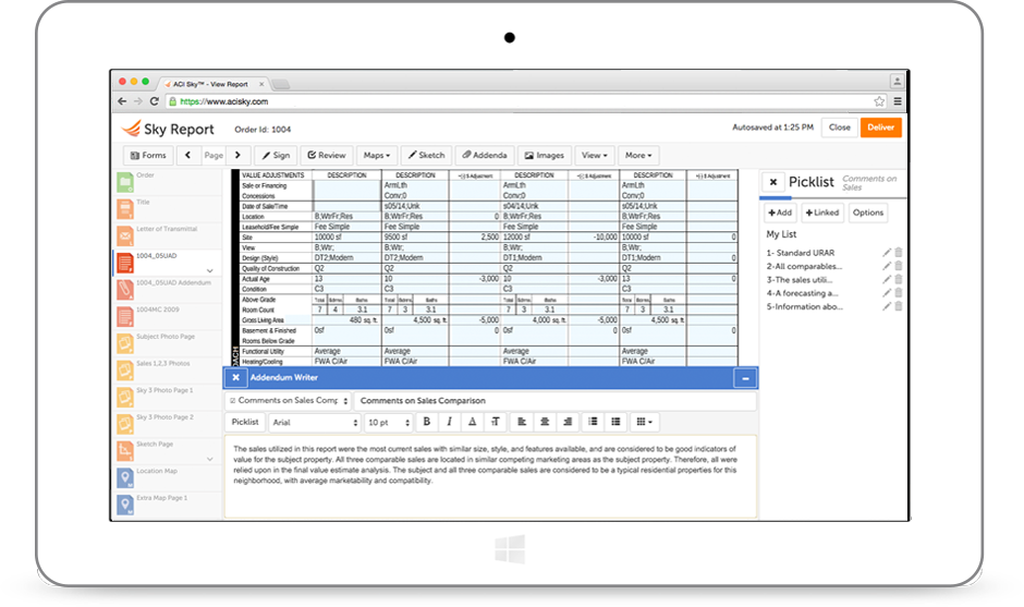 ACI Sky Ipad